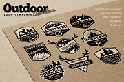Outdoor Adventure Logo Templates, a Branding & Logo Template by Raftel (Thumbnail 2 of 3)