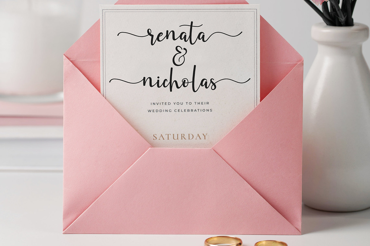 Montlake - Wedding Branding Font, a Script Font by Jimtype Studio (Photo 5 of 10)