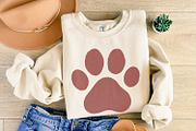 Brown Paw Print PNG, Digital, an Illustration by SharpMarketplace (Thumbnail 8 of 9)