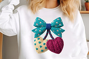 Faux Crochet Valentines Day Png, an Illustration by designcity5 (Thumbnail 6 of 9)