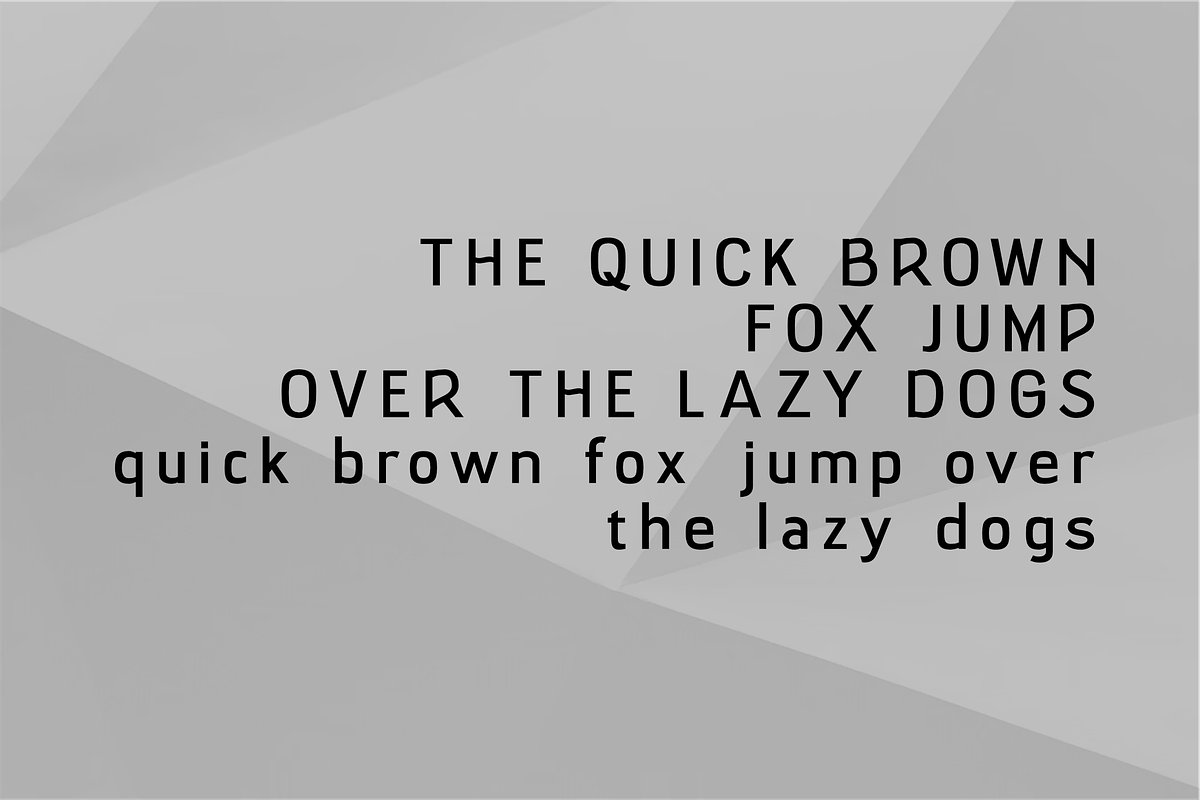 Bricensa - Modern Sans Serif Display, a Sans Serif Font by zamjumps (Photo 12 of 12)
