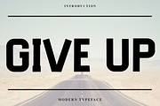 Give Up, a Script Font by FreshTypeINK (Thumbnail 1 of 8)