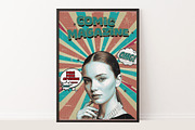Retro Comic Book Style Poster Art, an Action Add-On by Photoshop Action (Thumbnail 2 of 21)