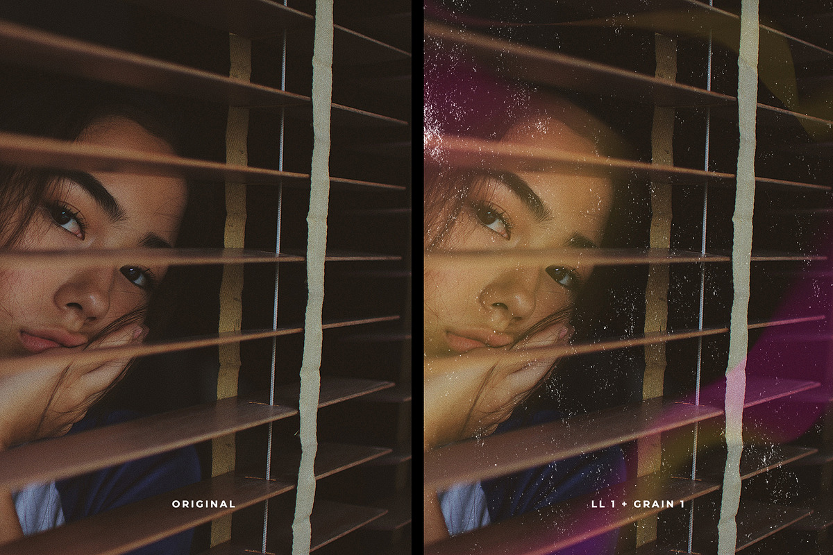 19 Light Leak & Film Grain Overlays, a Texture Graphic by Artcoast Std. (Photo 5 of 8)
