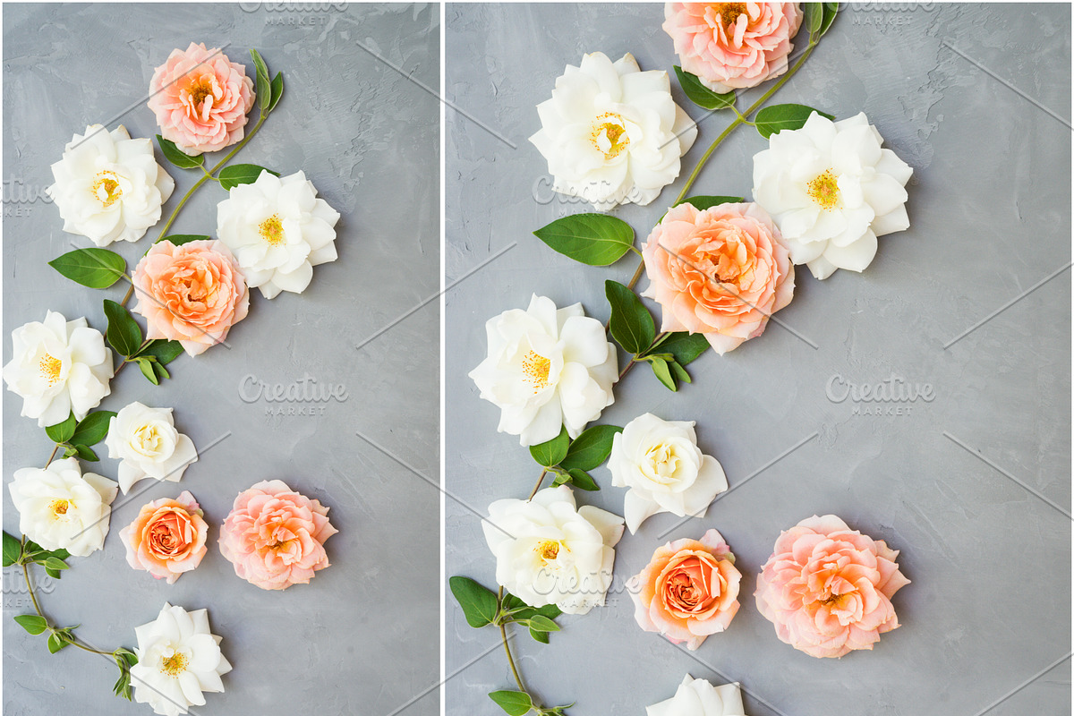 Bright Styled Stock Floral Flatlay, a Social Media Template by LaPorte Images (Photo 2 of 2)