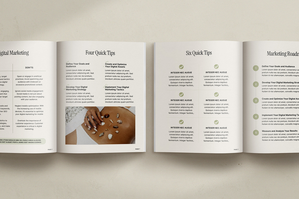 ADE / 2in1 Ebook & Workbook Kit, a Magazine Template by Wildnun Studio (Photo 12 of 46)