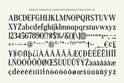 Broquet – Contemporary Font, a Serif Font by Craft Supply Co. (Thumbnail 8 of 8)