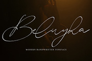 Beluyha, a Script Font by pineungtype (Thumbnail 1 of 9)