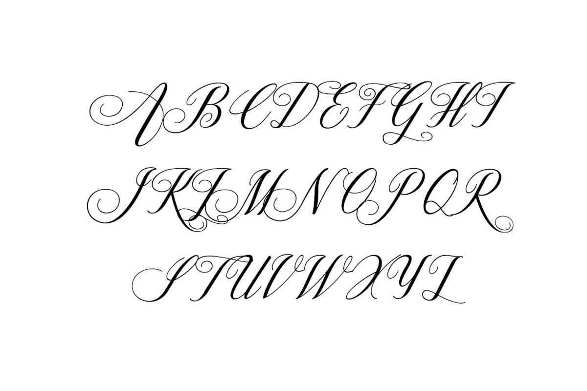 Symphony Romance Calligraphy Font, a Handwritten Font by UICreative (Photo 2 of 13)