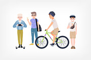Little boy character constructor, an Education Illustration by Good Studio (Thumbnail 2 of 3)