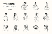 Elegant Wedding Illustration Bundle, an Object Illustration by NatalieArtShop (Thumbnail 2 of 13)