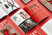 Modern Magazine Layout Template, a Magazine Template by ArtisanaAura (Thumbnail 2 of 23)