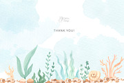 MERMAIDS clipart. Watercolor, an Illustration by OlliArtDesign (Thumbnail 6 of 6)