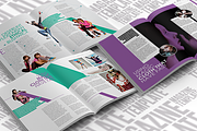 Indesign Magazine Template, a Magazine Template by temphall (Thumbnail 3 of 5)