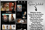 clothing boutique shopify theme, a Shopify Template by MudasirShareef (Thumbnail 2 of 6)