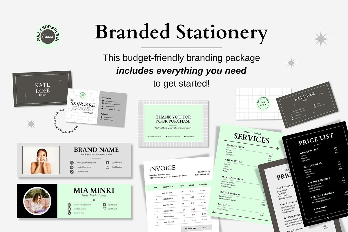 Wellness Lifestyle Brand Starter Kit, a Branding & Logo Template by Hell Yeah Designs (Photo 10 of 20)