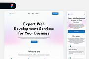Responsive Design Lab Agency Website, an UI Kit Template by Design Lab (Thumbnail 5 of 7)
