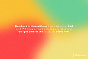 Retro Gradient, a Background Graphic by Marshmal Mochi (Thumbnail 2 of 4)