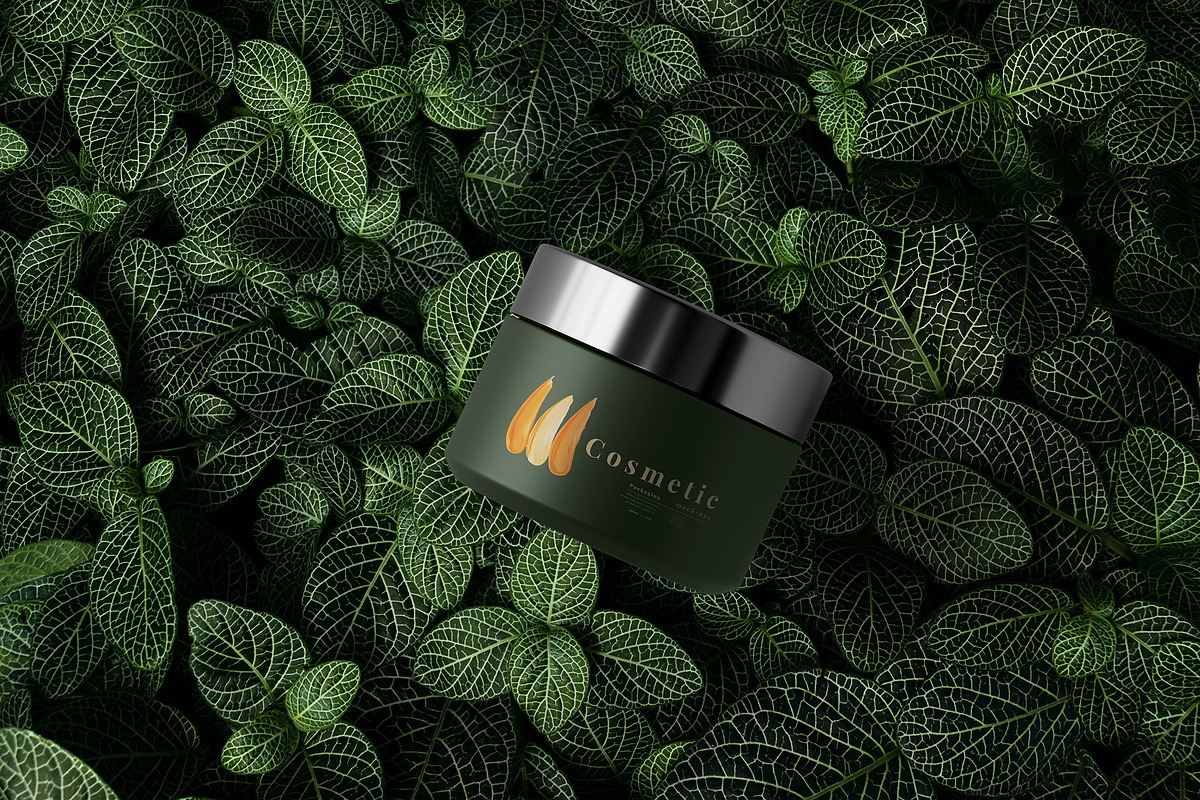 Dark Plastic Cosmetic Mockup Bundle, a Cups & Container Mockup by pmvch (Photo 69 of 111)