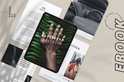 eBook Template for Adobe InDesign, a Magazine Template by Blogger Kit Co. (Thumbnail 1 of 3)