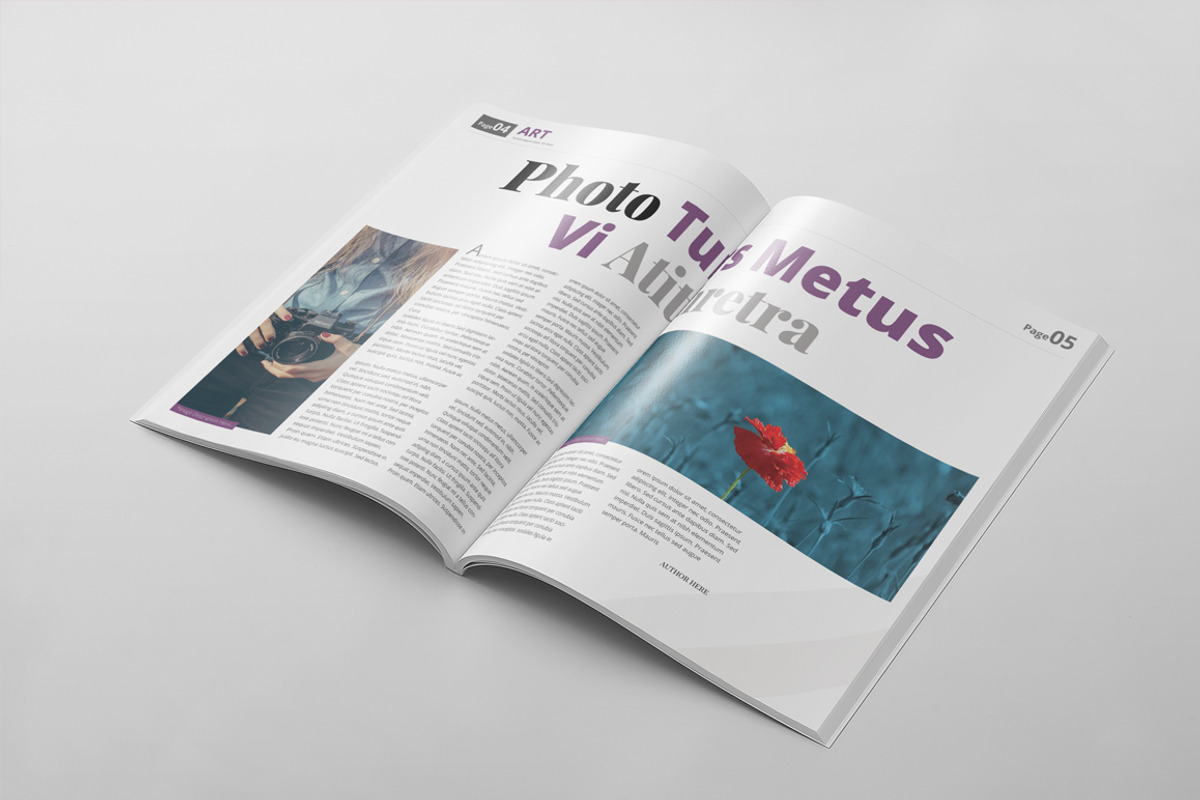 Magazine Template 52, a Magazine Template by pmvch (Photo 9 of 12)