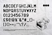 RECEIPT, a Sans Serif Font by Offset (Thumbnail 2 of 5)