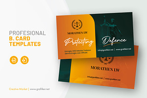 Lawyer Business Card Templates