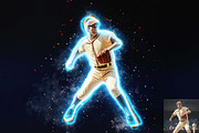 Neon Glow Portrait Photoshop Action, an Action Add-On by Studio Retouch (Thumbnail 6 of 9)