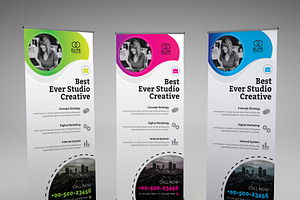 Corporate Roll Up Banner