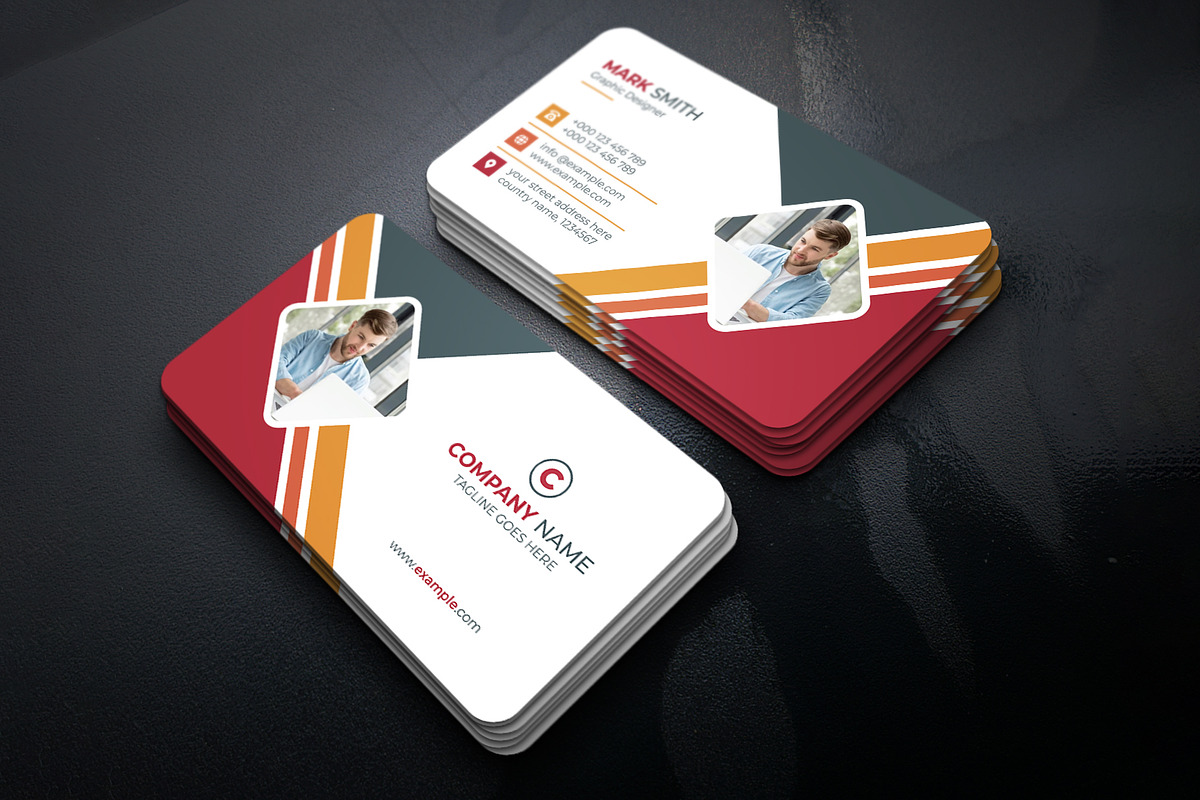 Modern Business Card Design, a Business Card Template by Sofir Nayeem