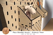 Peg Board Accessories Simple tray, a Templates & Theme by StanleyTirtoutomo (Thumbnail 6 of 10)
