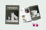 Ceramica Brochure, a Brochure Template by yanindesign (Thumbnail 1 of 5)