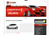 Hot Cars, a WordPress Template by hot-themes (Thumbnail 1 of 4)
