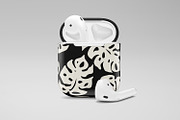 White Monstera Leaves, a Pattern Graphic by MalyskaStudio (Thumbnail 2 of 19)