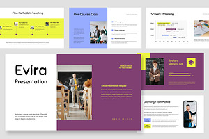Evira : School Google Slides, a Presentation Template by Punkl Camp