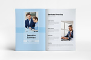 Business Plan Template I Canva, a Brochure Template by PixWork (Thumbnail 4 of 14)