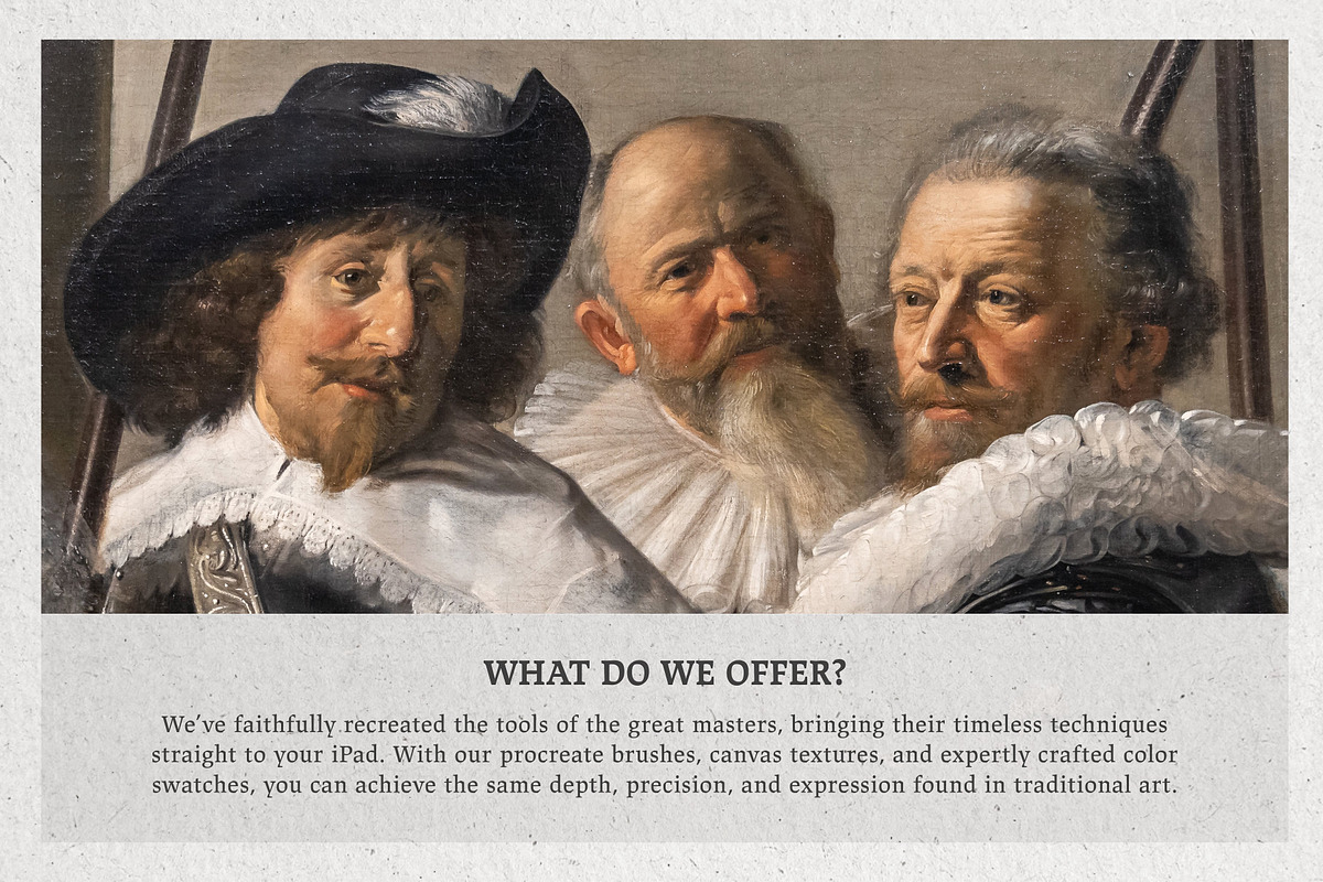 Frans Hals Procreate Kit, a Brush Add-On by Digi Life (Photo 3 of 9)