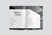 Modern Minimalist KPI Report - Bline, a Brochure Template by fakhroo (Thumbnail 2 of 9)