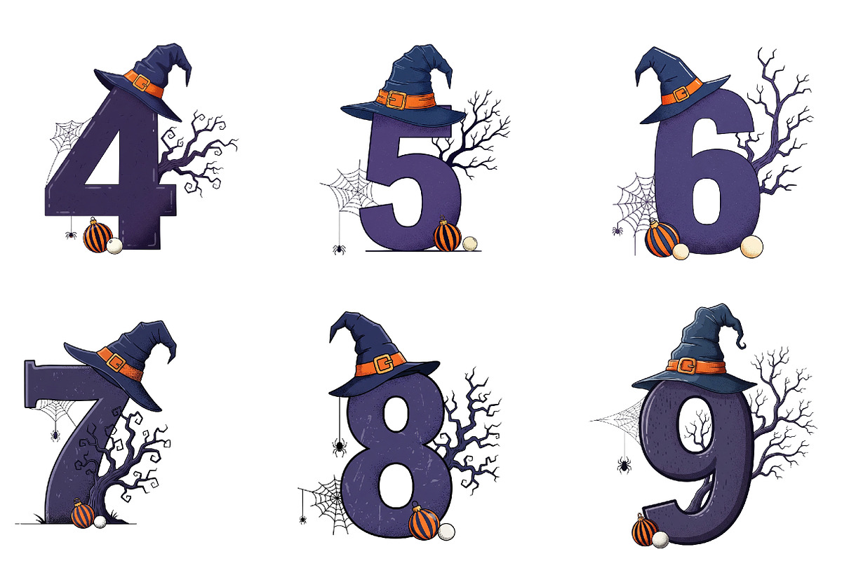 Halloween Alphabet Sublimation Clipa, an Illustration by DreamArtGraphic (Photo 3 of 4)