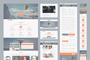 Katror | One Page Multi-purpose PSD, a Landing Page Template by Sreative (Thumbnail 4 of 4)