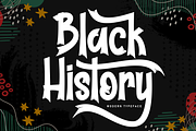 Black History | Script Font, a Handwritten Font by Scratchones (Thumbnail 1 of 9)