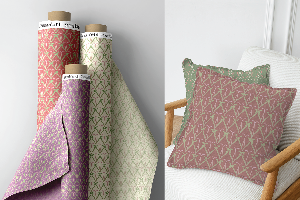 Art Deco & Art Nouveau Patterns, a Pattern Graphic by Shrishti Vajpai (Photo 3 of 16)