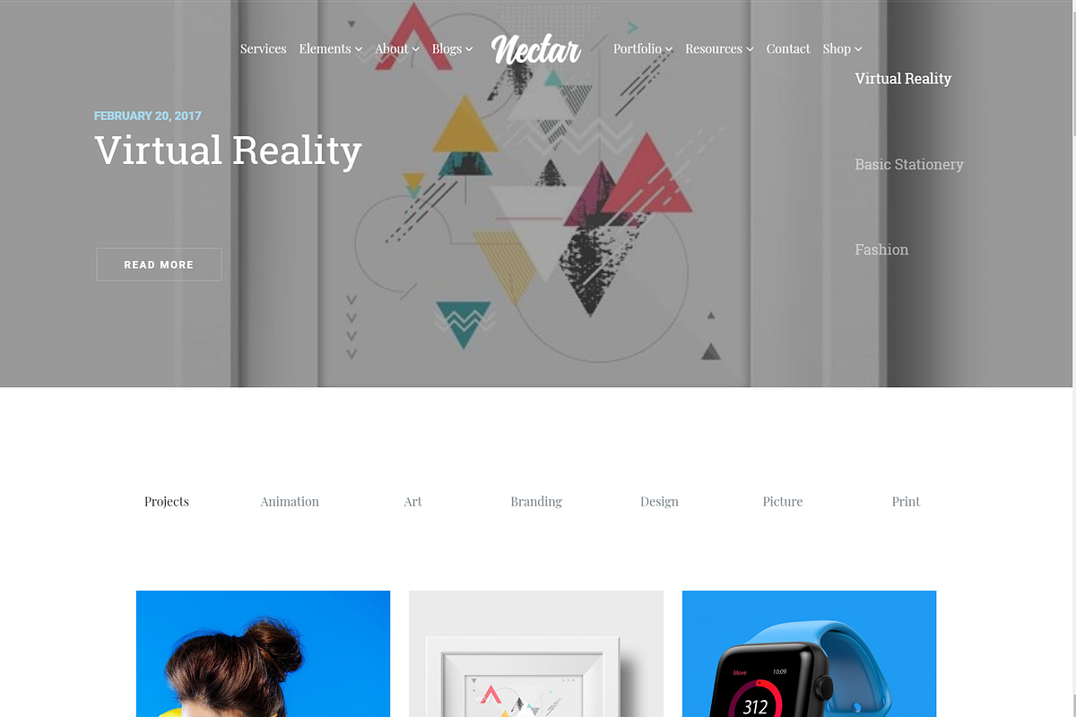 Nectar Multi-Purpose WordPress Theme, a WordPress Template by Visualmodo (Photo 20 of 20)