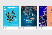 World Reef Awareness Day, a Social Media Template by Izdihaar_Studio (Thumbnail 2 of 4)