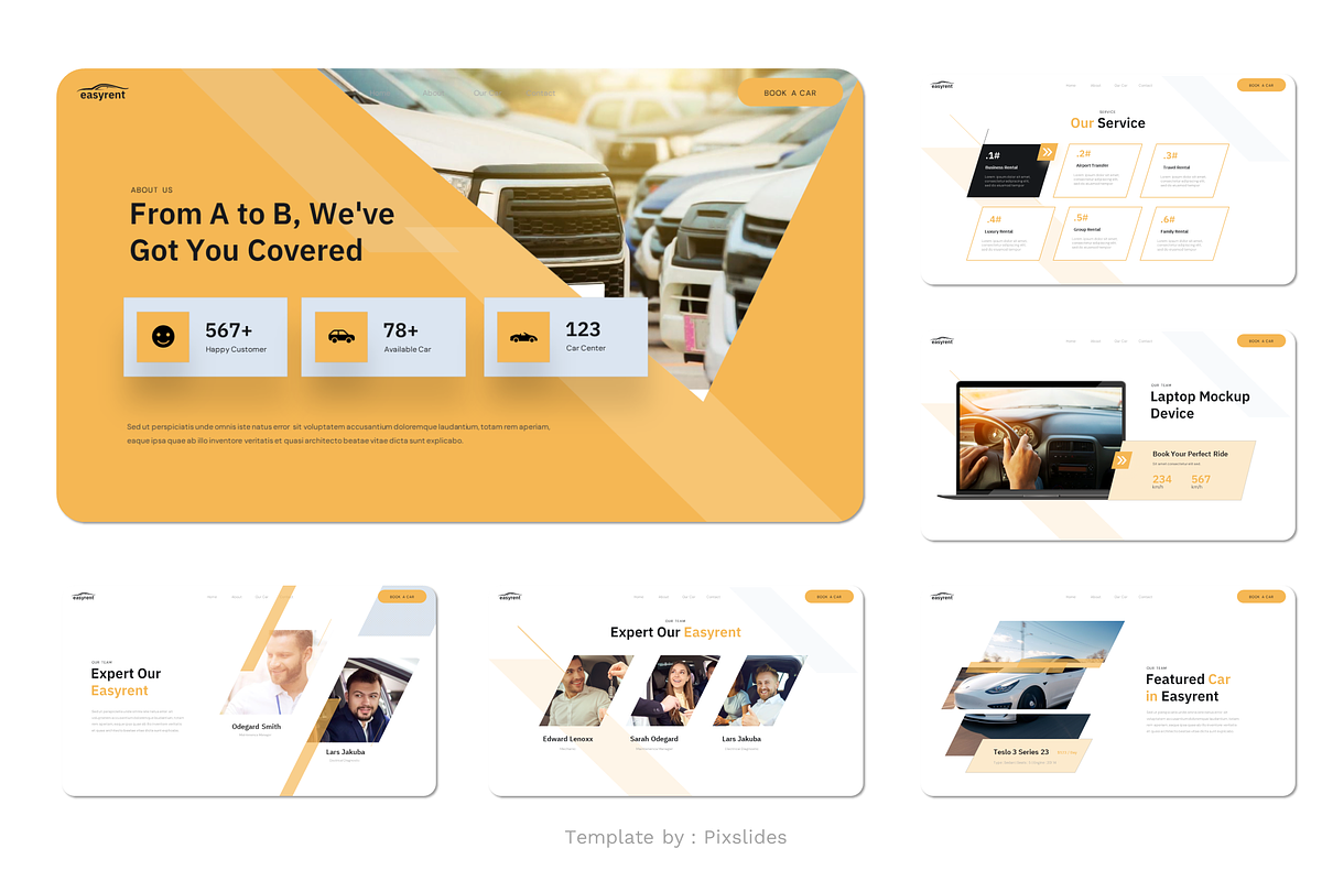 Car Rental Keynote, a Presentation Template by Pixslides (Photo 3 of 4)