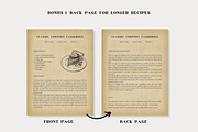 Vintage Recipe Template Canva, a Templates & Theme by OrganizationOasisRo (Thumbnail 4 of 10)
