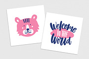 Childish lettering set, an Animal Illustration by Good Studio (Thumbnail 6 of 8)