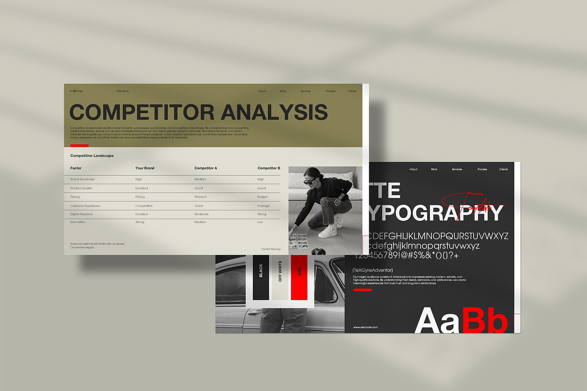 Marketing Strategy Template, a Presentation Template by CreativexGenius (Photo 10 of 11)