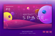 Abstract space 08. Art., a Decorative Illustration by KENO Mascots (Thumbnail 2 of 5)