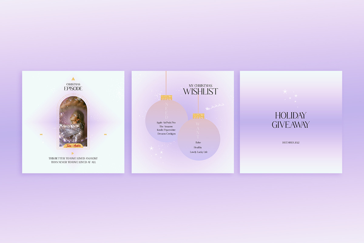 Christmas Animated Pack PS CANVA, a Social Media Template by goodesign (Photo 8 of 12)